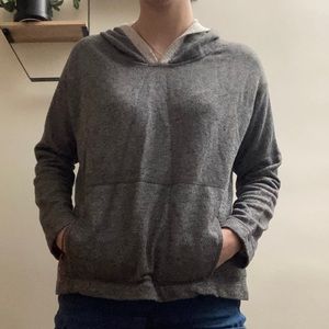 🤍3 for $10🤍 Medium gray hooded sweater
